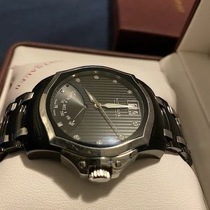 Wittnauer Black diamond accented Men’s Watch